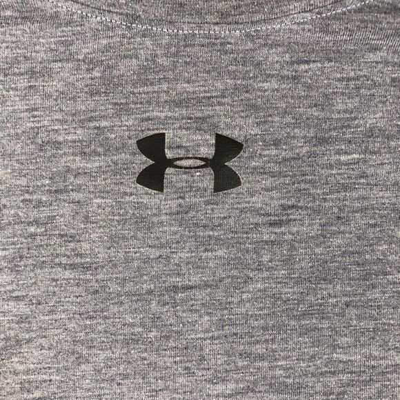 Under Armour Shirt Mens Medium Gray Athletic Training Crew Neck Tee‎ Athleisure - Picture 2 of 8